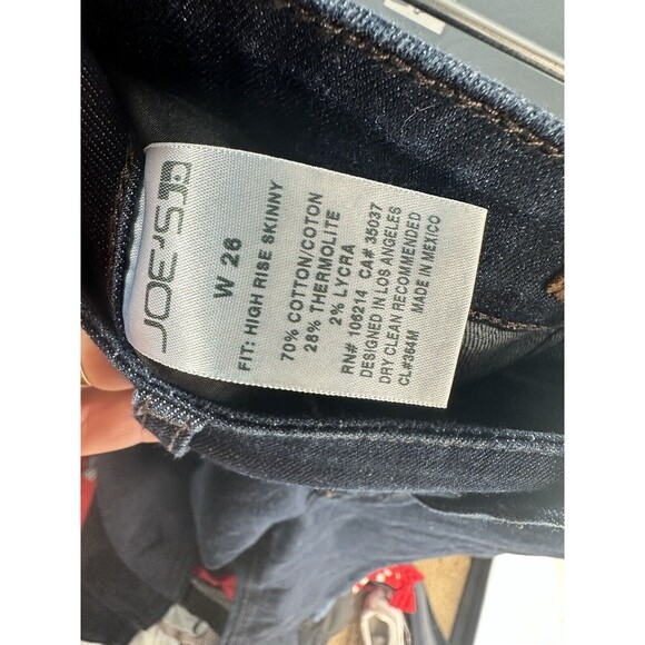 Joes Jeans Size 26 Denim Skinny Fit Jeans Inseam 34” - Picture 3 of 3